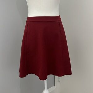 Dynamite A-Line Mini Skirt in Red